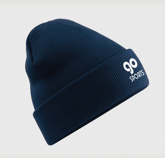 French Navy Cuffed Beanie