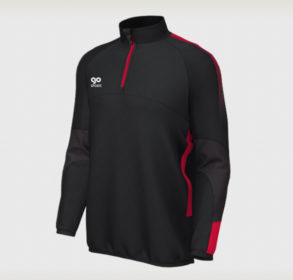 Midlayer Black - Red