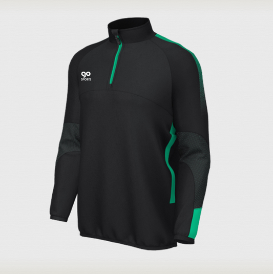 Midlayer Black - Green