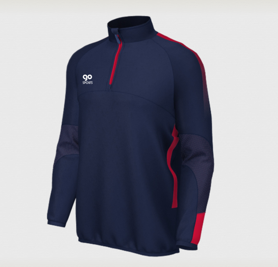 Midlayer Navy - Red