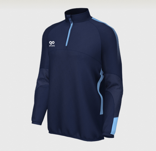 Midlayer Navy - Sky Blue