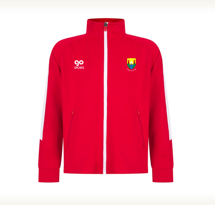 CORK CITY A.C. Youth Tracktop Red